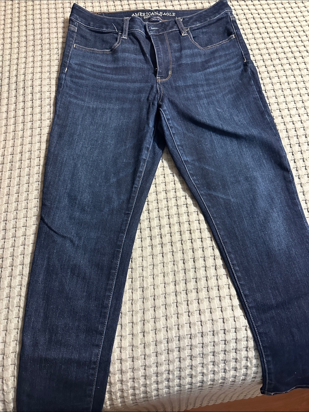 American Eagle Outfitters Women's Deep Indigo Skinny Jeans